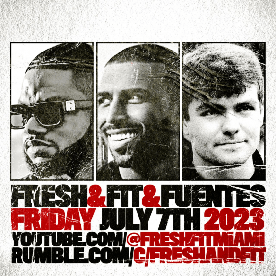 Our leader Nick Fuentes live on Fresh and Fit