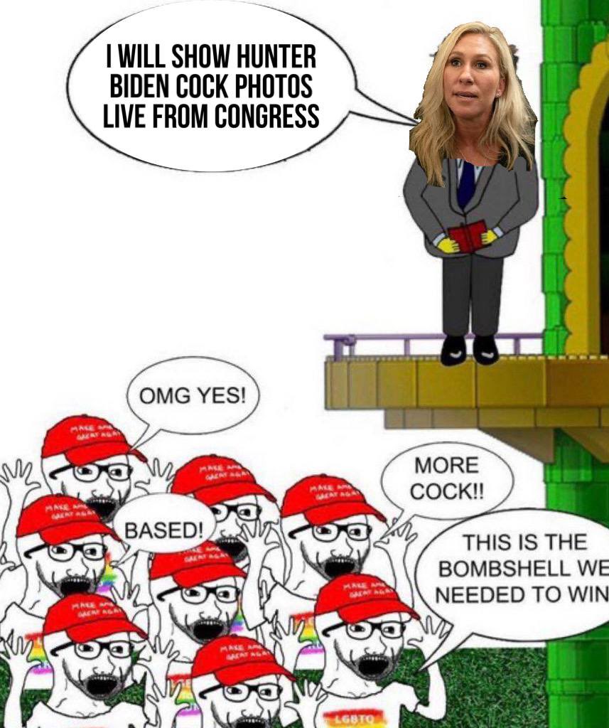 MTG shows off Hunter being a chad in committee&nbsp;hearing