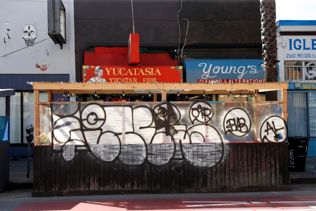 97% of all restaurants in San Francisco have been&nbsp;vandalized