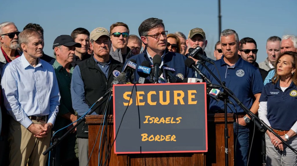 After failing to get concessions for the Southern Border Congressional GOP just writes another spending bill for&nbsp;Israel