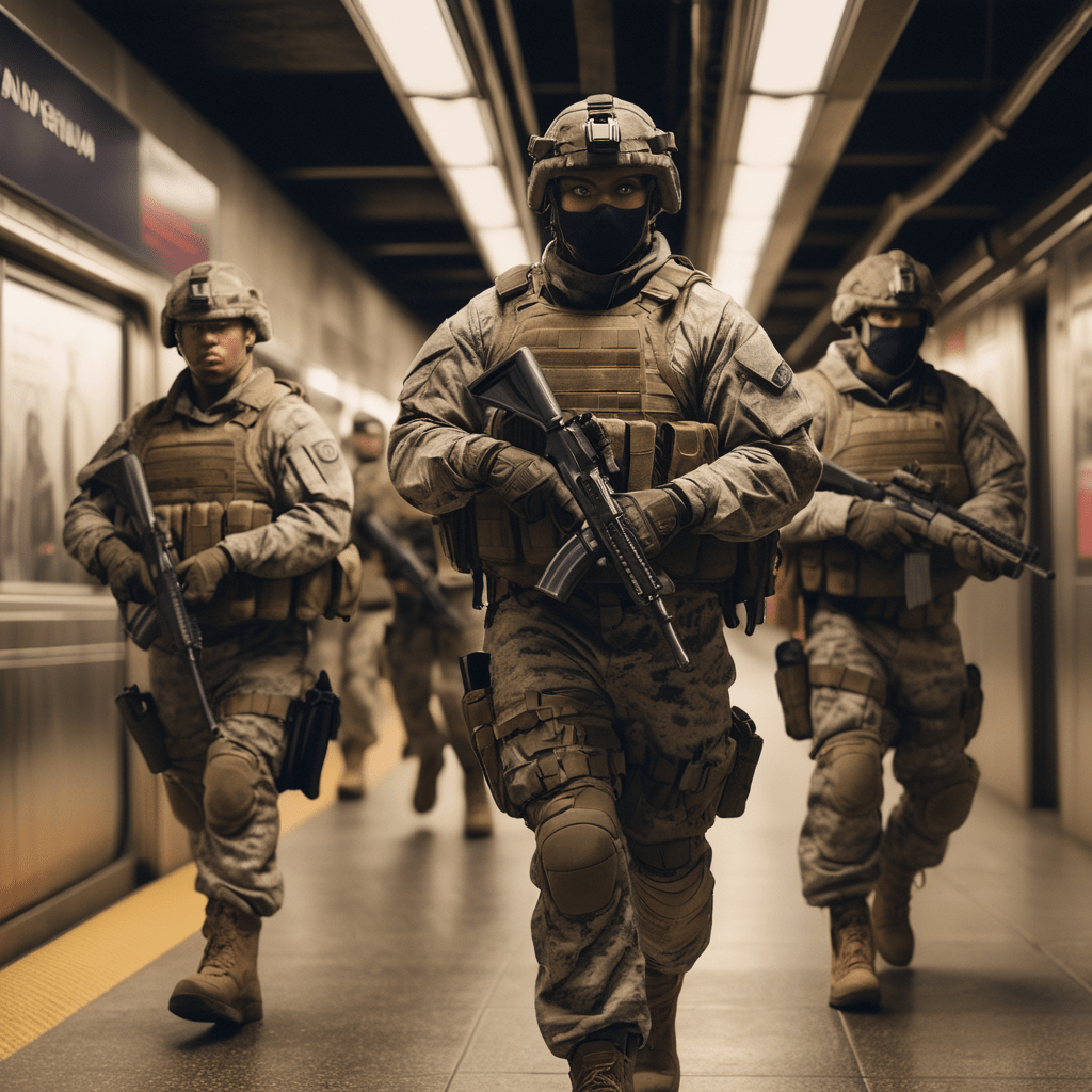 Kathy Hochul bans National Guard from carrying long Guns when defending the&nbsp;subways