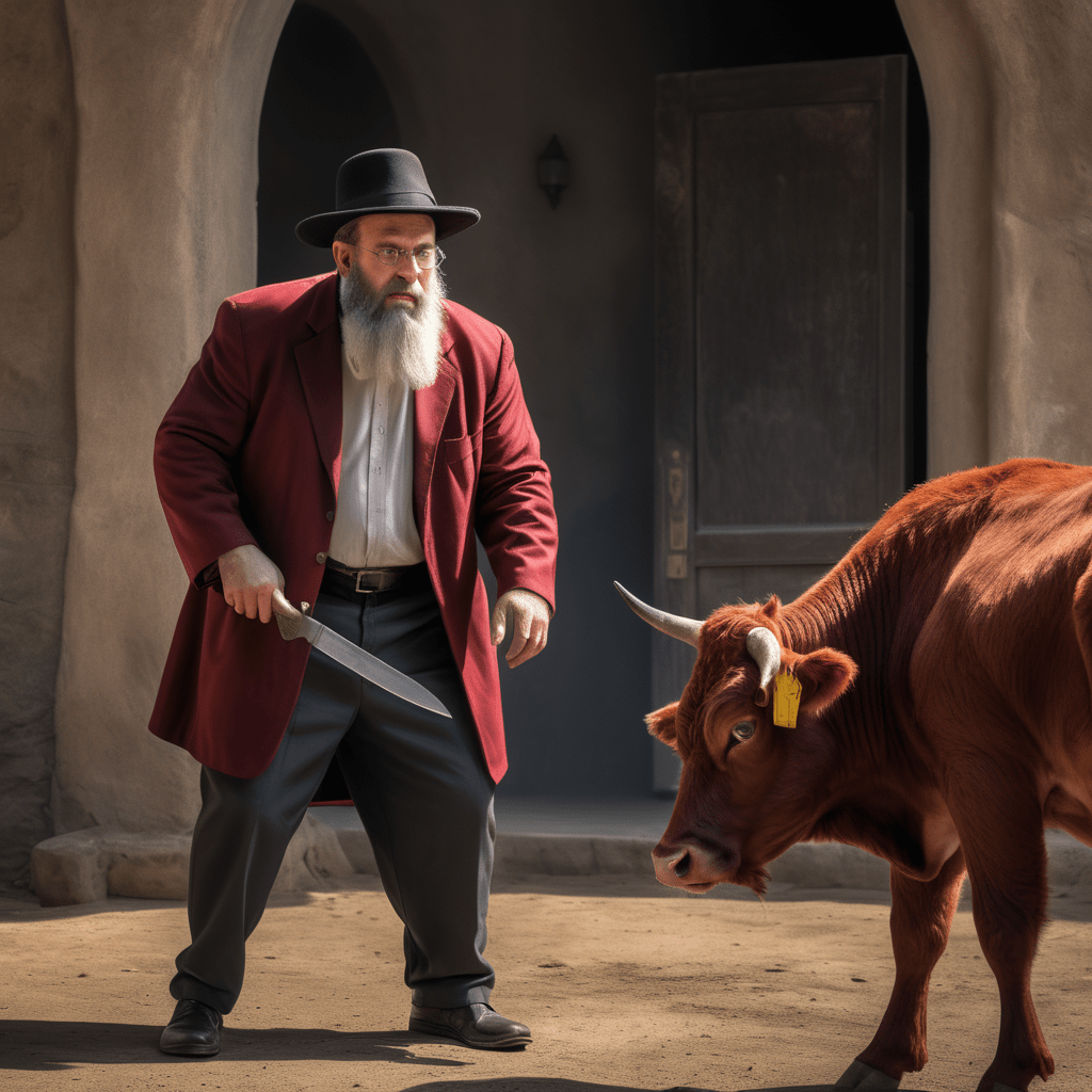 Kassy Dillon disproves the antisemites by admitting the cows are going to be ritually&nbsp;sacrificed