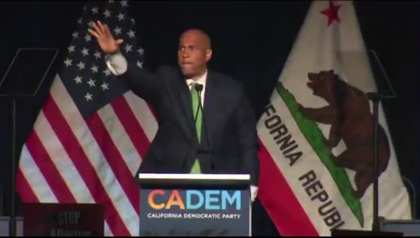 Corey Booker gives his heart to you 5 months late which means liberal hypocrisy&nbsp;time